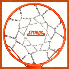 Stainless Steel Chain Basketball Net 12 Links