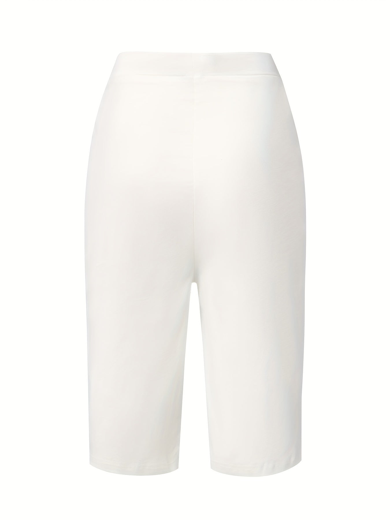 Summer Slim Cropped Pants Women's Clothing