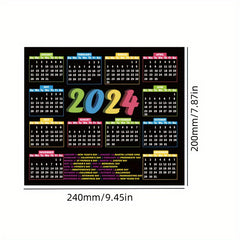 2pcs Calendar Mouse Pad for Women and Girls, Non-Slip Rubber Mouse Pad