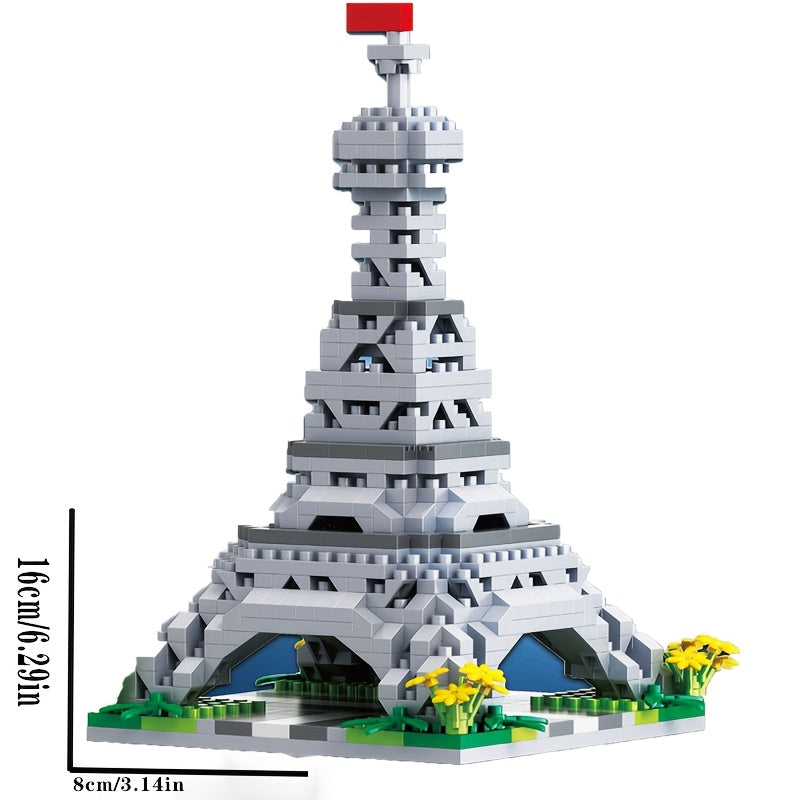 2103 Iron Tower Building Blocks Set