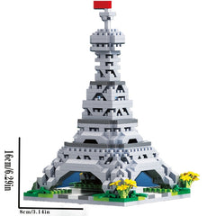 2103 Iron Tower Building Blocks Set