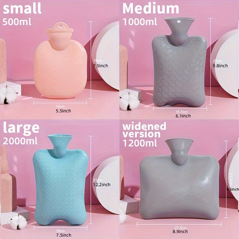 Cartoon Hot Water Bag Plush Cover Hand Warmer Winter Gift