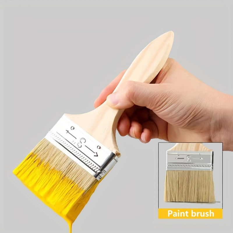 2pcs Plastic Bristle Brushes for Painting Dust Removal & Cleaning