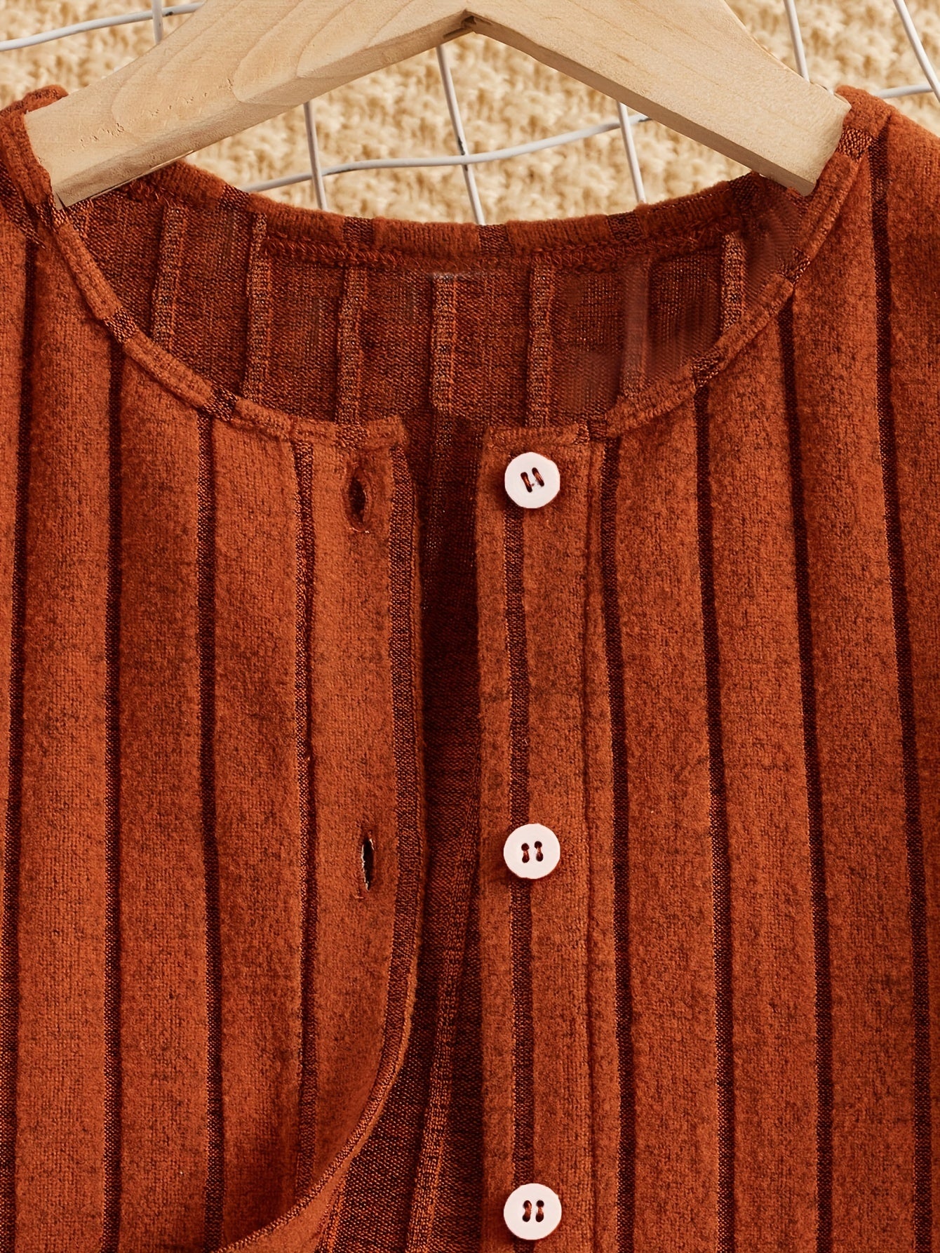 Ribbed Lounge Set Long Sleeve Top & Crew Neck Cami & Pants Women's Loungewear