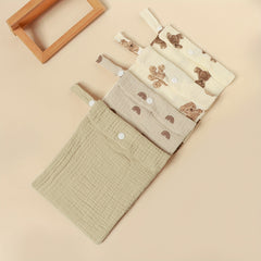 Polyester Diaper Storage Bag Hanging Organizer for Travel and Home