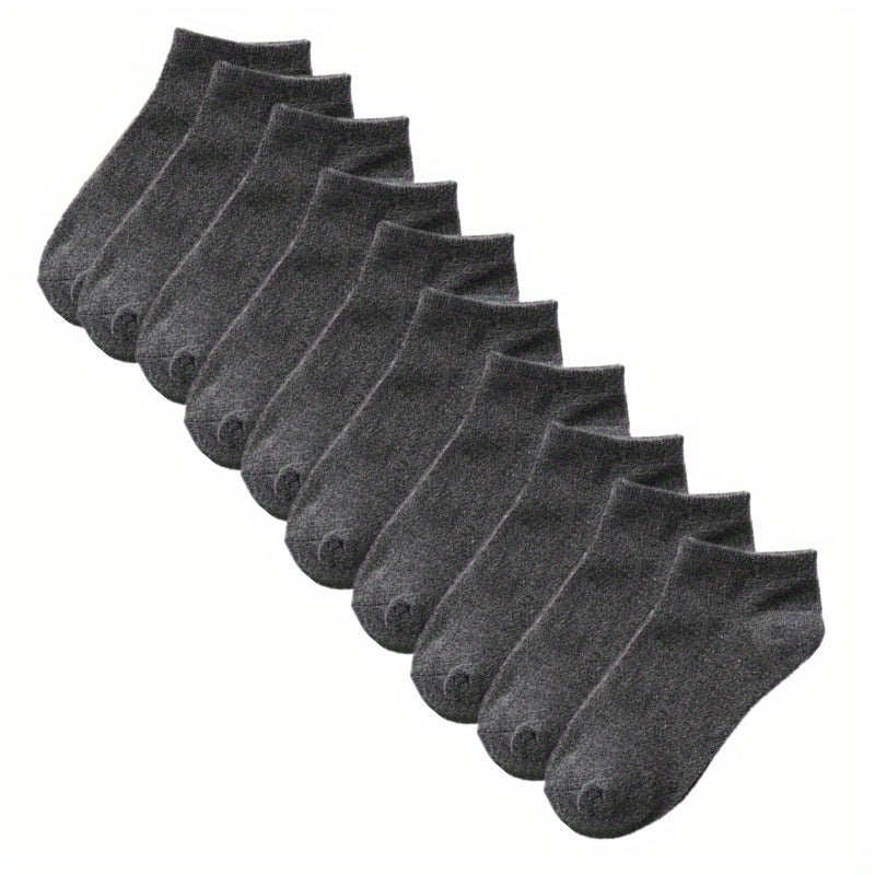 5 Pairs Boys Kids Low Cut Boat Socks for Children