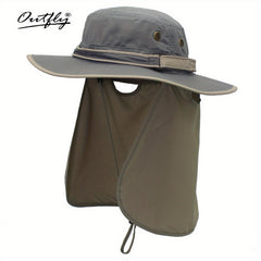 Quick Drying Sun Hat with Neck Guard UV Protection Boonie Hat