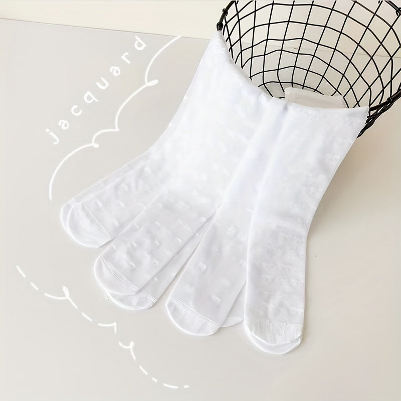 Girls Polka Dot Pantyhose Thin Leggings Dress Up Decorative Accessories