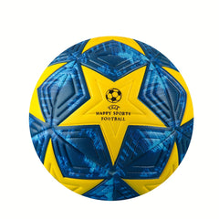 PU Leather Seamless Soccer Ball Standard Size 5 Game Weight Durable Football