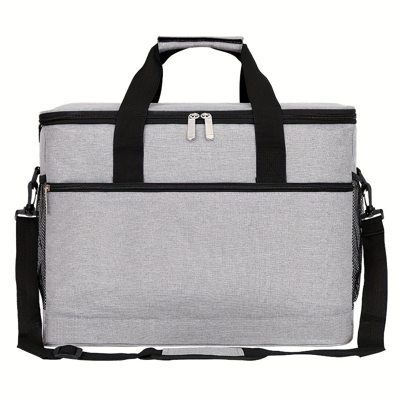 17L Insulated Lunch Bag - Large Soft Cooler Box for Picnic and Lunch