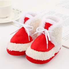 JIAGEYA Baby Girls' Soft Warm Plus Fleece Boots