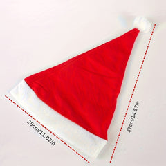 Santa Claus Christmas Hat for Gift and Decoration