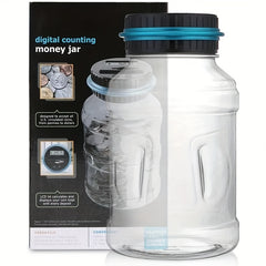 Digital Saving Money Box Coins Automatic Counting Large Capacity