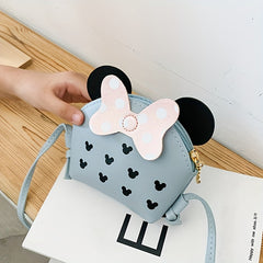 Cartoon Pattern Crossbody Bag Animal Coin Purse Small PU Princess Shoulder Bag