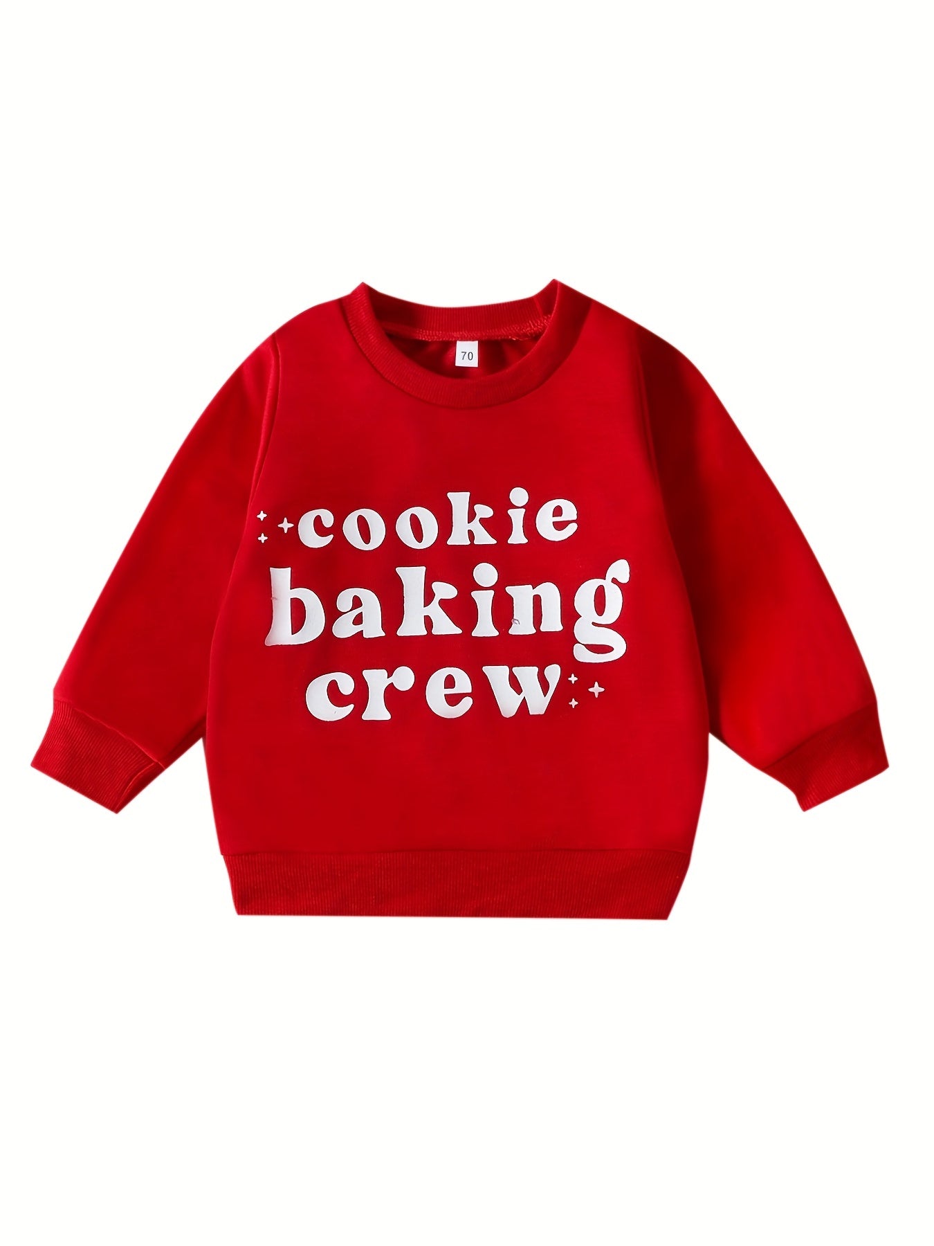Girls Funny Letter Print Sweatshirt Long Sleeve Casual Pullover Top
