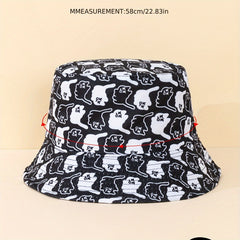 Animal Printed Bucket Hat Lightweight Sun Hat