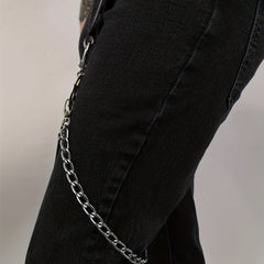 Metal Punk Pentagram Spike Pants Chain Rock Hip hop Accessories