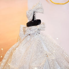 Princess Girl Wedding Dress Halloween Christmas Thanksgiving Gift Model