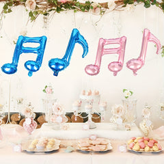 Music Party Balloon Decoration Eight Note Wedding Birthday Props