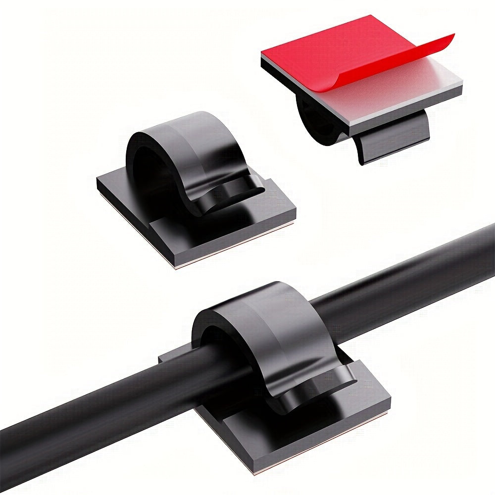 Silicone Cable Clip Management Sleeve Wire Organizer