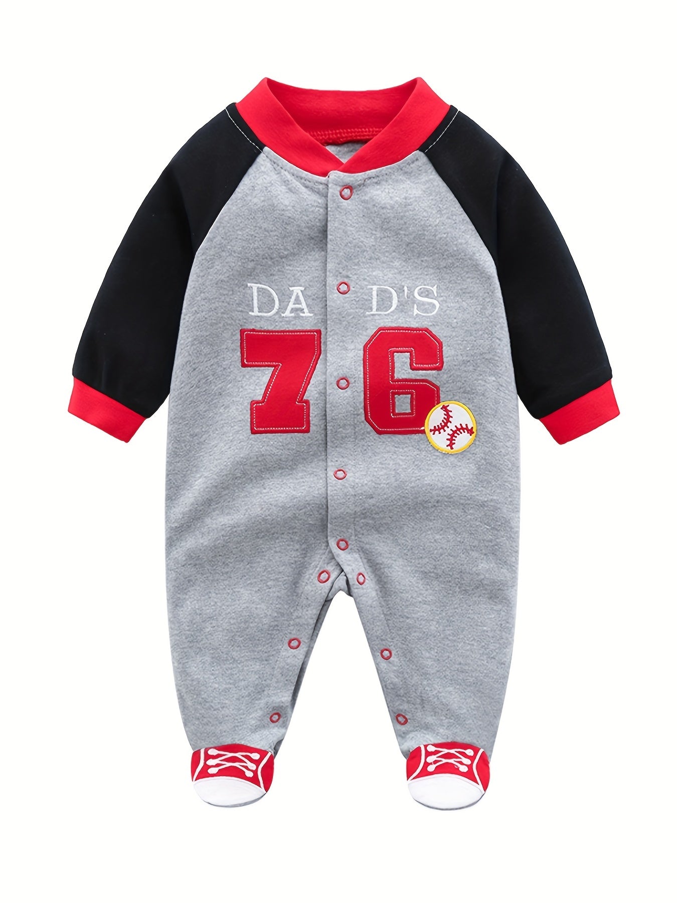 Baby Boys Long Sleeve Cotton Romper Jumpsuit Clothes