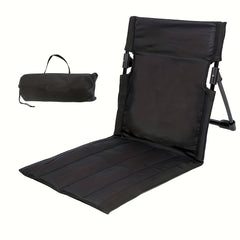 1pc Backrest Aluminum Folding Chair for Outdoor Camping