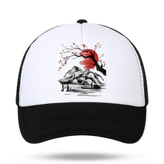 Adjustable Bamboo Forest Landscape Baseball Cap