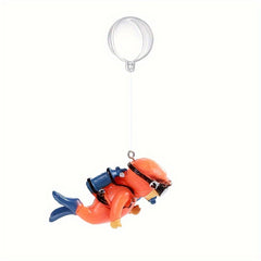 Balloon Diver Aquarium Decoration Resin Fish Tank Decor