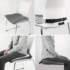 Memory Foam Car Wedge Seat Cushion for Support & Pain Relief