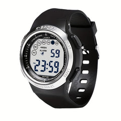 Children's Sports Watch, Black, Water Resistant, Digital Display, Alarm
