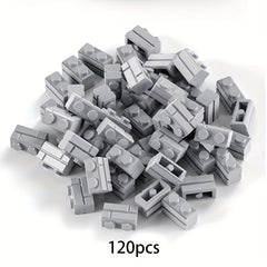 KIDNOAM Mixed ABS Building Blocks 1x2 Studless Interlocking Bricks Bulk Set