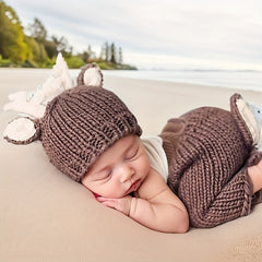 Christmas Deer Outfit for Baby 2pcs Hat & Pants