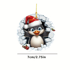 1pc Acrylic Christmas Decorations Pendant Party Supplies