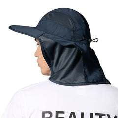 Men's Summer Sun Visor Hat With Neck Protection UV Sun Hat