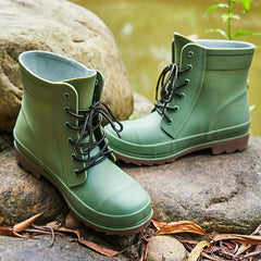 Men's High Top Rain Boots Non Slip Durable Waterproof Shoes
