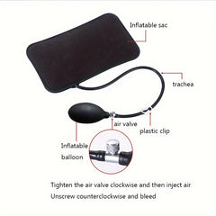 Size Up Waist Belt Airbag Inflatable Lumbar Support Pillow
