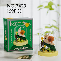 Micro Insect & Flower Puzzle Toys - Home Decor Gift