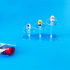 Transparent Acrylic Display Shelf for Cosmetics Perfume Antique Display