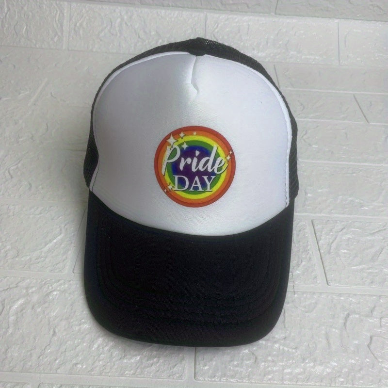 Rainbow Element Net Cap Baseball Cap