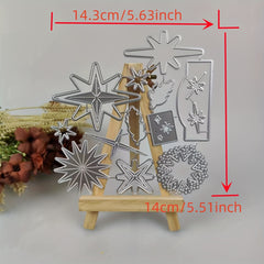 Christmas Metal Cutting Dies And Stamps For DIY Scrapbooking