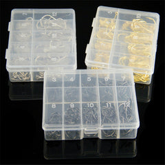 100pcs Fish Hooks Strong and Versatile for Saltwater and Freshwater Fishing