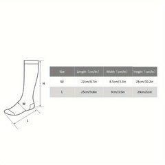 2 Pairs Wool Socks Thickened Warm Soft Mid-calf Socks