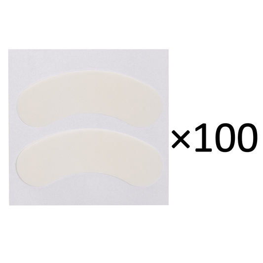 100 Pcs Hypoallergenic Foam Eye Pads for Lash Extensions