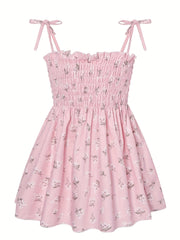 Toddler Girls Flowers Frill Trim Cami