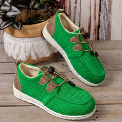 Thickened Warm Ankle Snow Boots Flat Sneakers