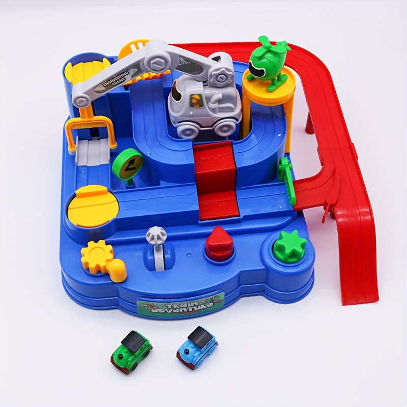 Plastic Car Adventure Inertia Toy Set