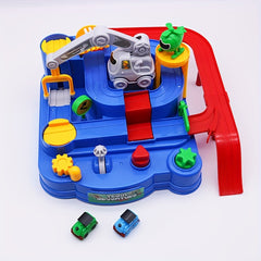 Plastic Car Adventure Inertia Toy Set