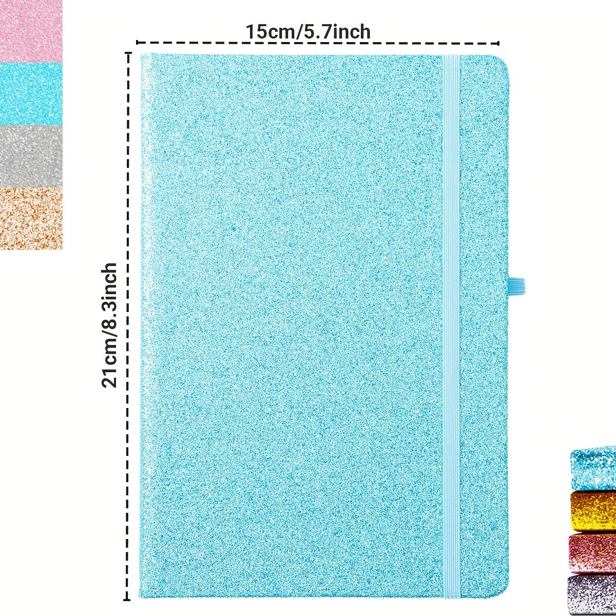 Glitter Shining A5 Notebook 82 Sheets Thickened Paper