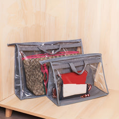 1pc Bag Dustproof Storage Bag PVC Transparent Waterproof Bag