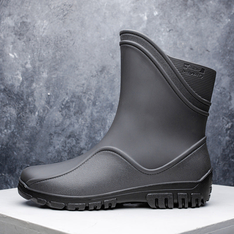 Men's Waterproof Non-Slip Rain Boots